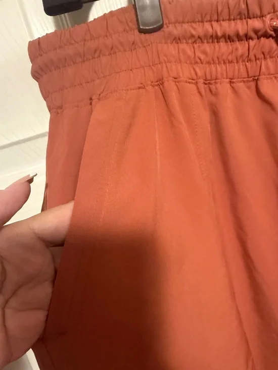 Men's Rust Drawstring Jogger Pants - Picture 5 of 7